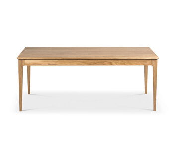 Höllviken-Matbord-Vitpigmenterad-Ek