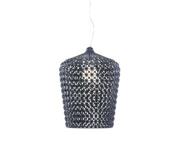 Kabuki-taklampa-black-glossy-1-Kartell