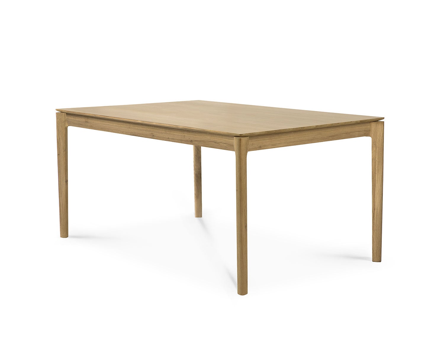 Bok Spisebord 140x80 i lakeret eg