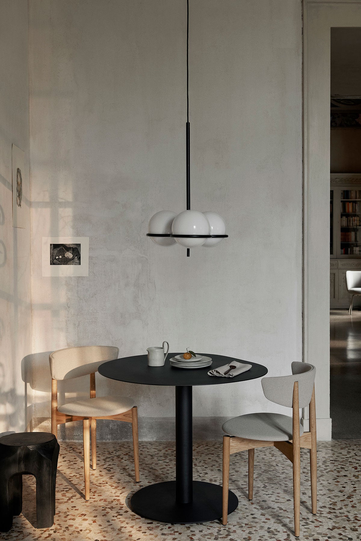 Ferm-Living-Pond-Dining-Table-Black-Lifestyle