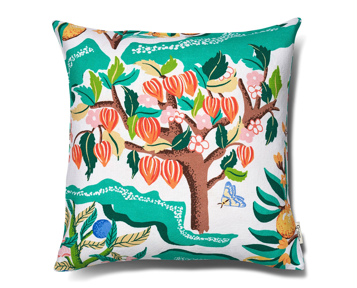 Botanical-cherry-white-cushion-classic-collection-CCBC55WH