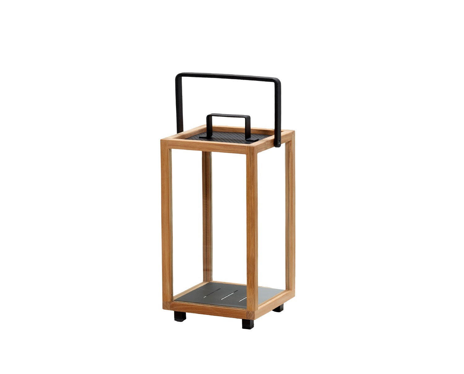 Lighthouse-lykta-liten-Teak-lava-grey-5724TAL