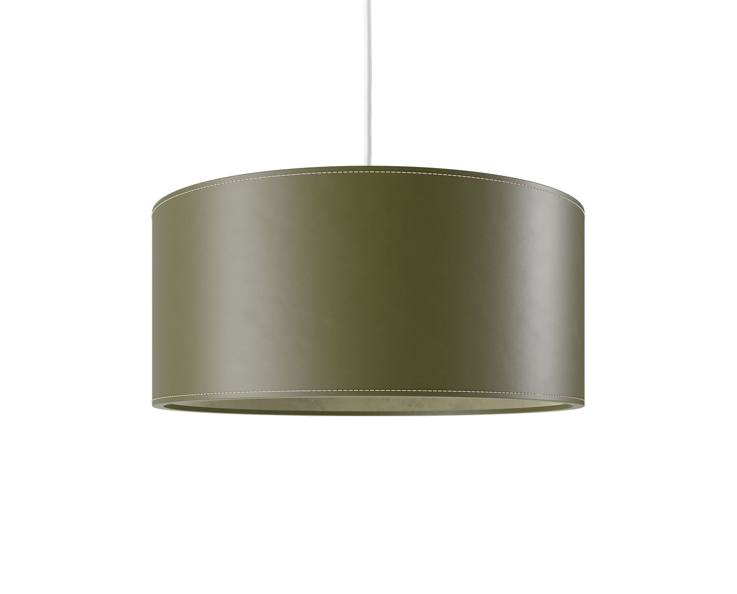 Cylinder-lader-lampa-cuero-design-50_Green