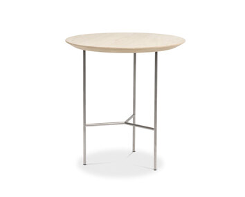 Tribeca-Sidobord-Såpad-Rustik-Ek-Satinkromade-Ben