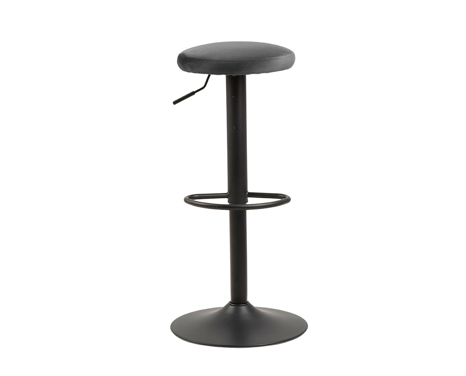 Finch Barstol i stoffet Vic Mørkegrå