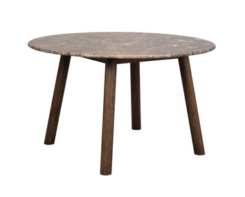 Taransay-Matbord-Brun-Marmor-Brun-Ek