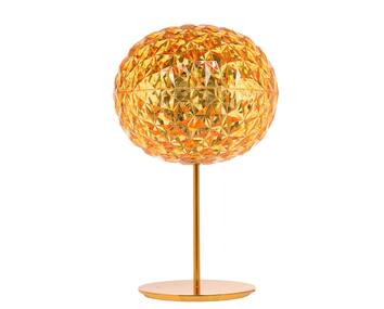 Planet-bordslampa-amber-1-kartell