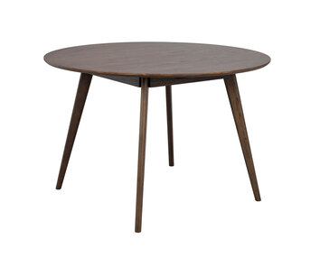 Yumi-Matbord-Runt-D115-Brun-Ek