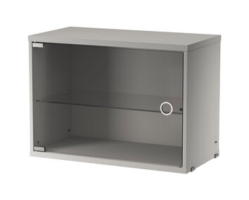 String-Skap-Glasdorr-58x30-Gra