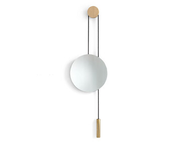 Rise-&-Shine-Wall-Mirror-Natural-Oak-Brass-Weight-Short-White-Background