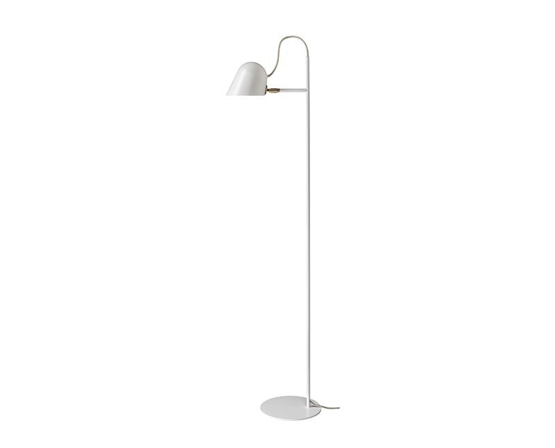 Streck-golvlampa-vit