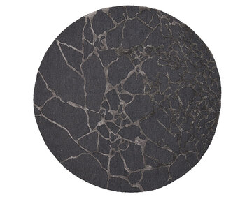 marmo-charcoal-rund-matta-Linie-design