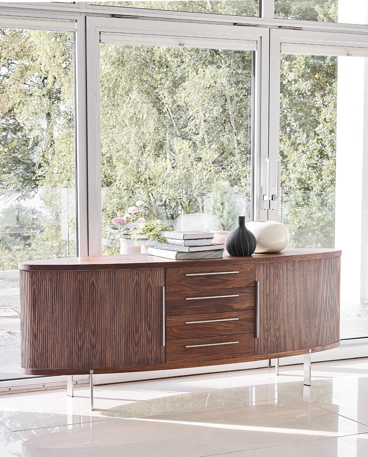 Miljo-AK-1300-Naver-Oval-Sideboard-Valnot