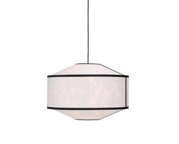 New-Works_Packshots_23120_Kite-Pendant_White-Black-Tyvek_65cm_On