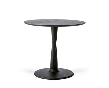 Torsion-Matbord-D90-Svart-Ek