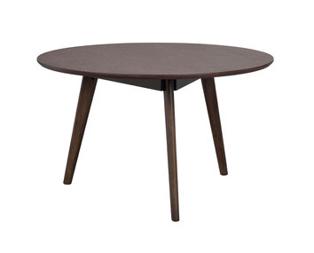 Yumi-Soffbord-Runt-Brun-Ek