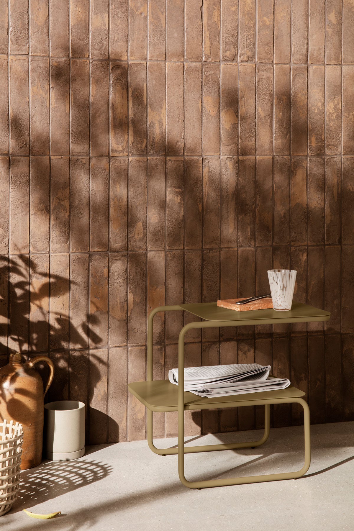 Ferm-Living-Level-Side-Table-Olive-Lifestyle
