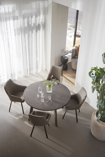 Glenside-Matbord-Brun-Ek-Miljo