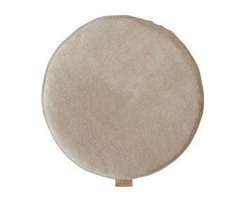 Sindra-Rund-sittdyna-vadderad-38Ø-stone-321-0038025