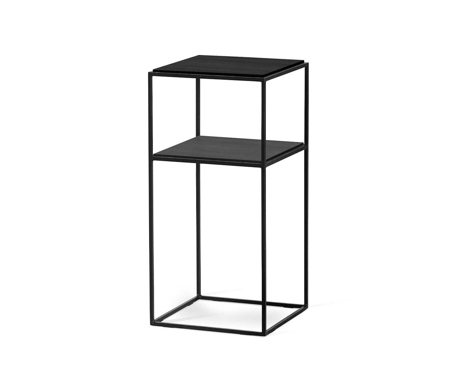 Lime-sangbord-med-underhylla-svart