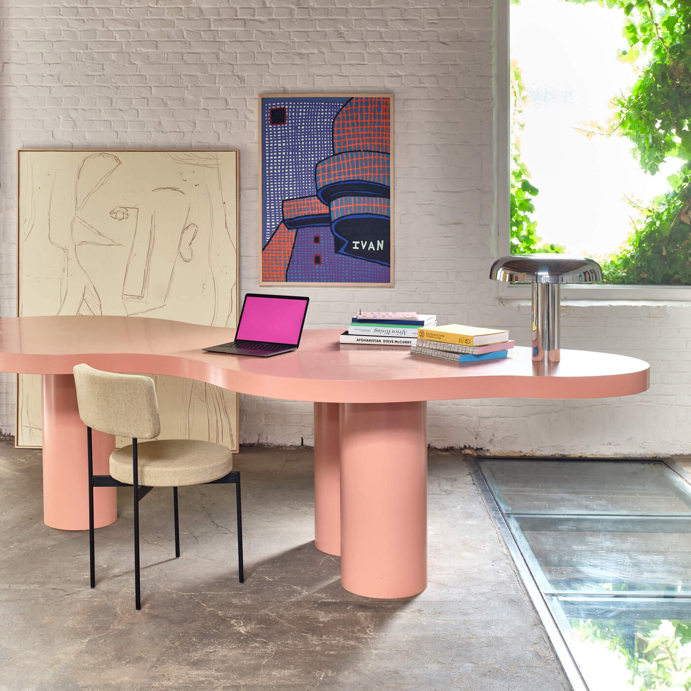 Mushroom-bordslampa-inredningstrender-2024-