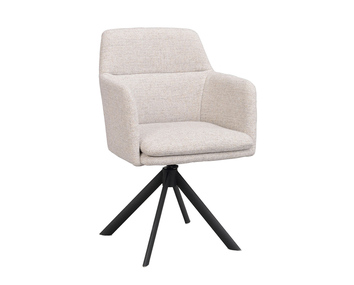 Gladstone-Karmstol-Snurr-Gunfunktion-Ljusbeige