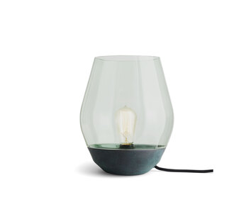 Bowl_Table_Lamp_Verdigrised_Copper_White_Background