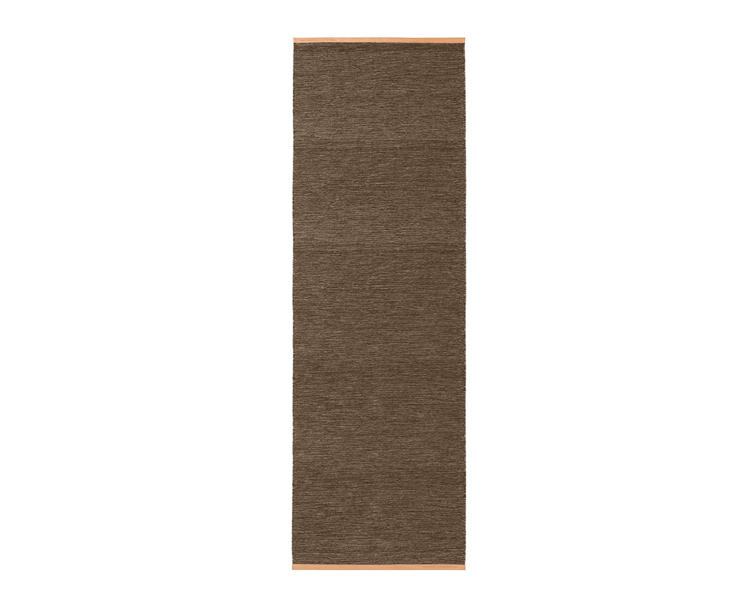 Björk Tæppe 80x250 i farven Brun