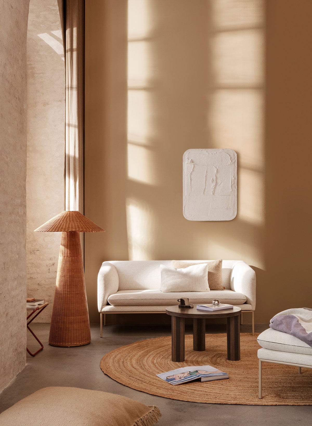 Ferm-Living-Post-Coffee-Table-Small-Lines-Lifestyle