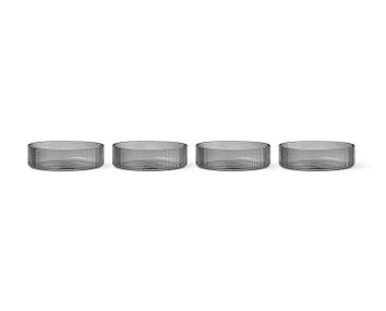 Ferm-Living-Ripple-Skal-Smoked-Grey