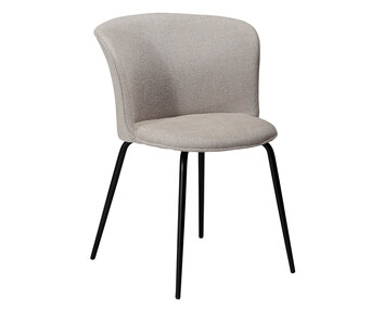 Dan-Form-Eden-Stol-Tyg-Cashmere-Svart