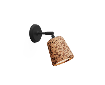 Material-Wall-Lamp-Mixed-Cork-Grey-Background