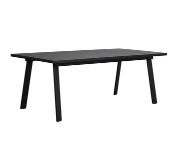 Winnipeg-Matbord-Svartlackad-Ek-200-CM