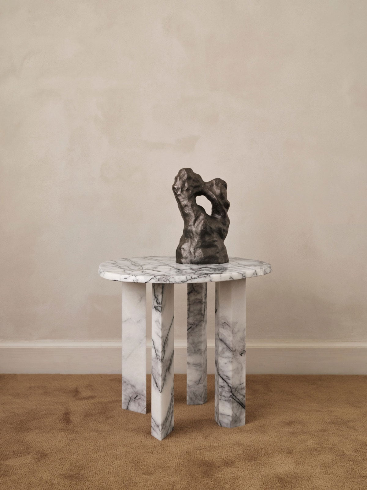 Ferm-Living-Taula-Side-Table-White-Charcoal-Lifestyle