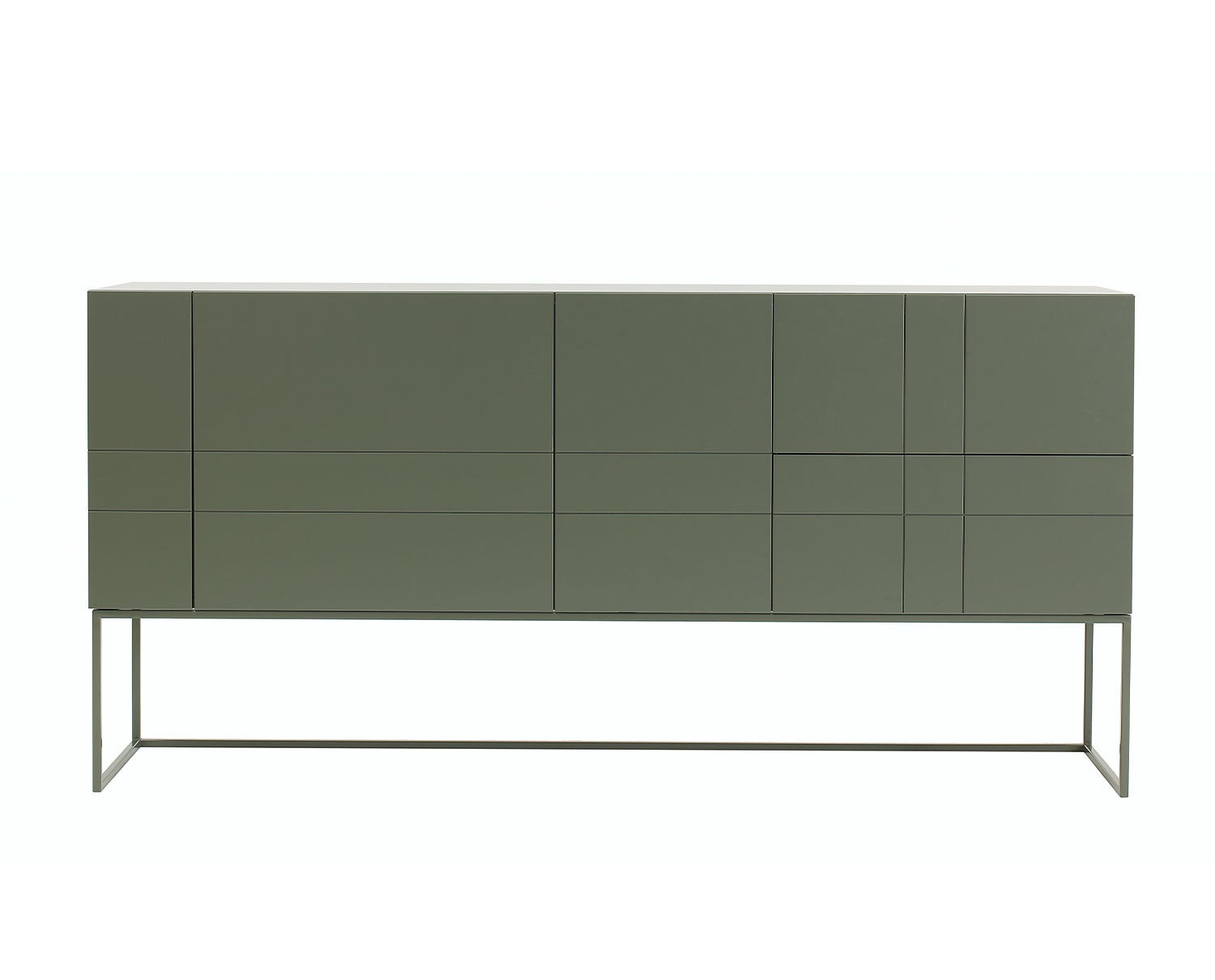 Kilt Light 180 skænk i farven 45 Green Khaki
