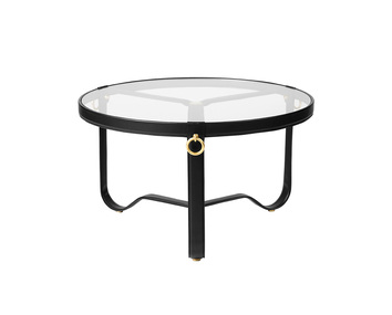 Adnet_CoffeeTable_Circular_70_Leather_Black