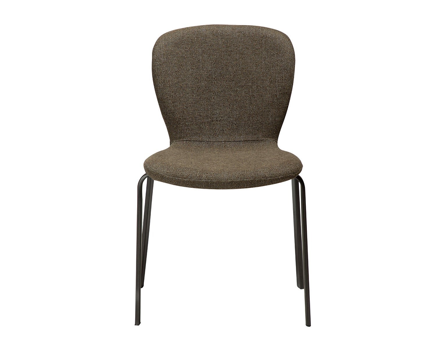 Dan-Form-Heap-Chair-Dark-Olive-Boucle-Antique-Pewter-1