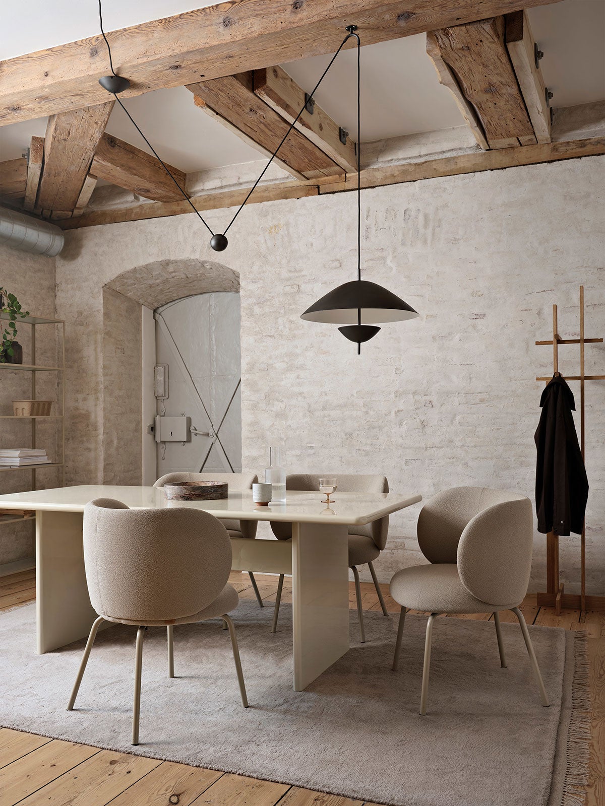 Ferm-Living-Rink-Dining-Table-Small-Eggshell-Lifestyle