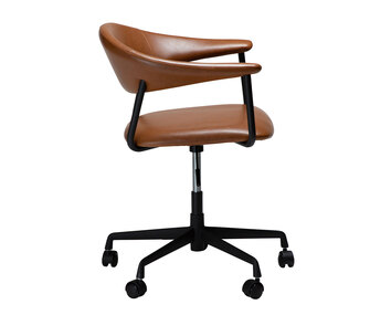 Dan-Form-Rover-Skrivbordsstol-PU-Vintage-Ljusbrun_2