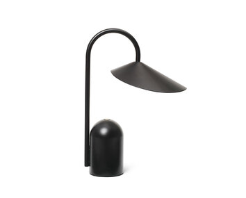 Ferm-Living-Arum-Portabel-Lampa-Black