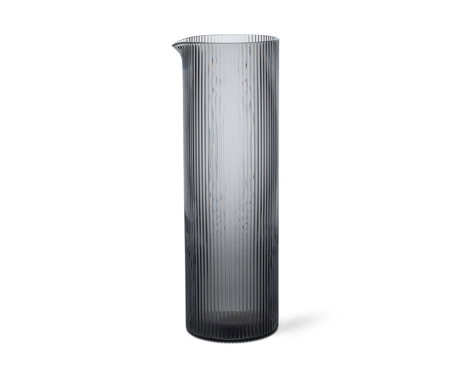 Ferm-Living-Ripple-Vattenkanna-Smoked-Grey