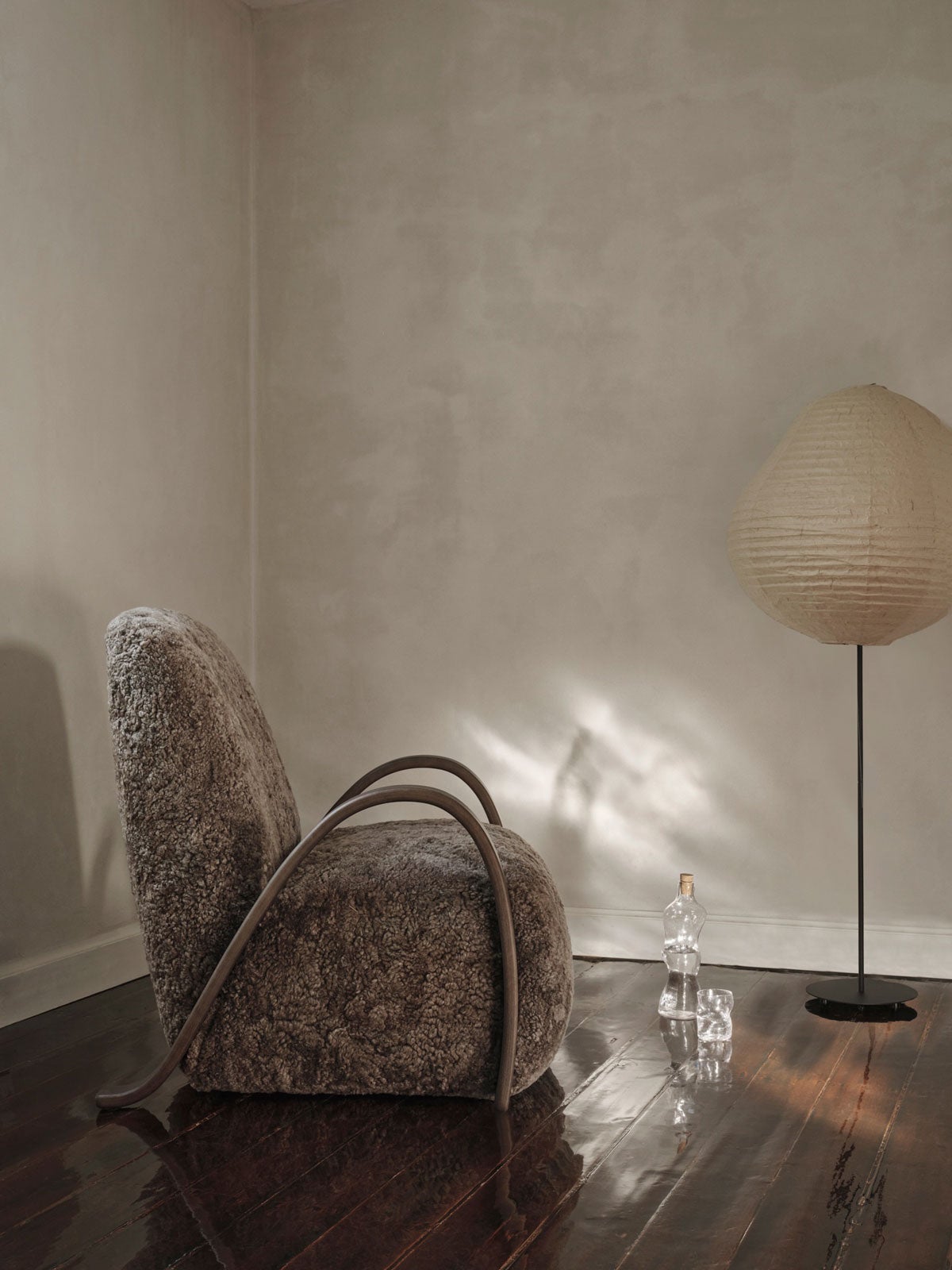 Ferm-Living-Buur-Lounge-Chair-Sheepskin-Sahara-Lifestyle