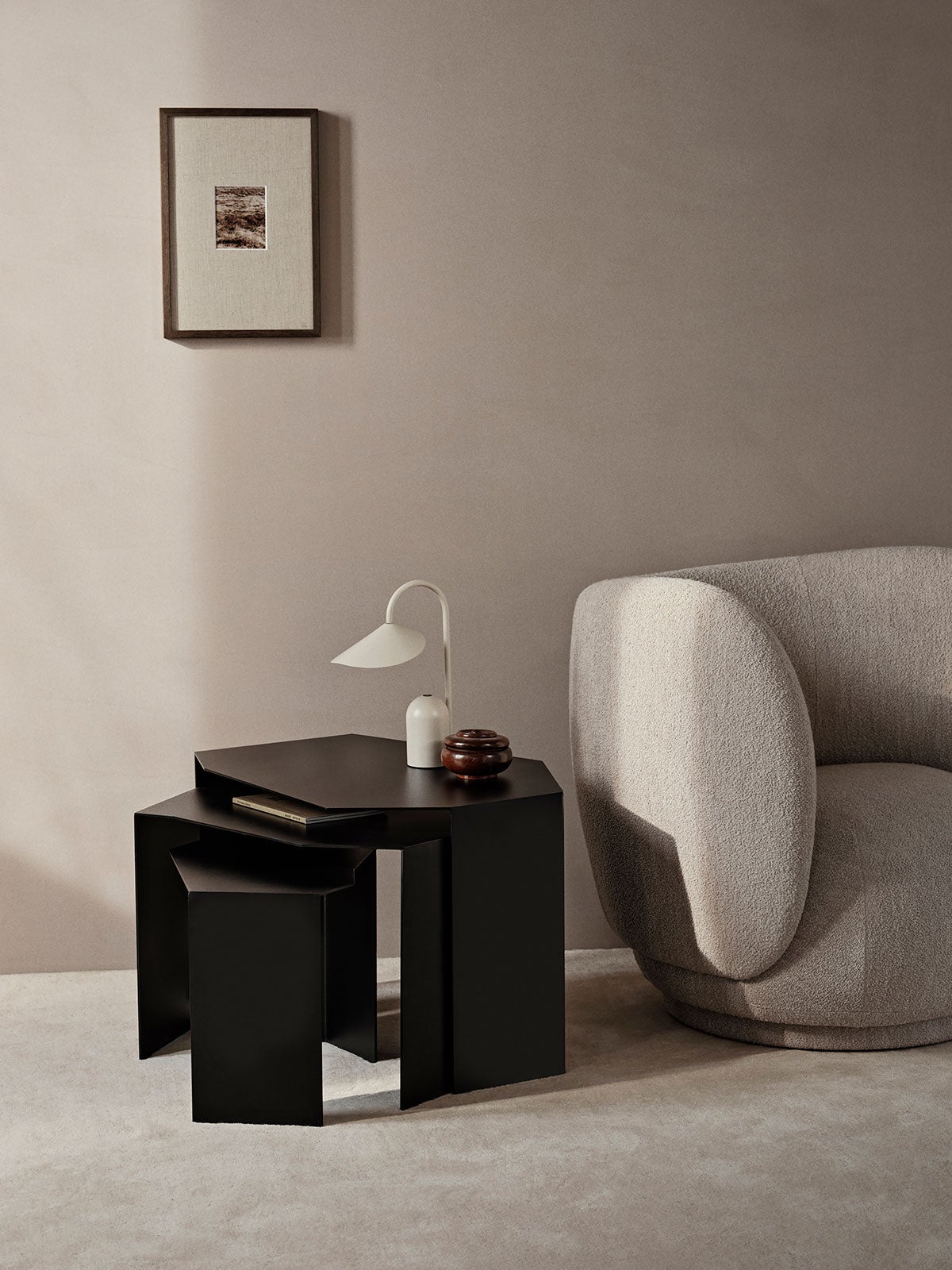 Ferm-Living-Shard-Cluster-Tables-Black-Lifestyle