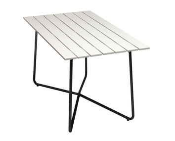 Grythyttan-B25A-Bord-Vitlackad-Ek-Svart