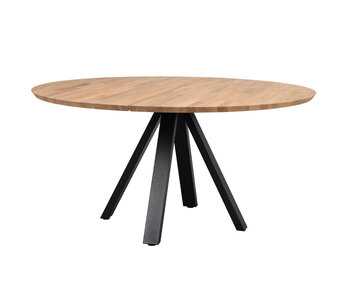 Carradale-Matbord-D150-Ek-V-Ben