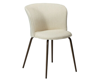 Dan-Form-Eden-Stol-Tyg-Bone-Antique-Brass