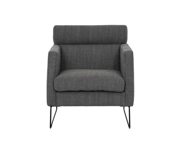 Degano-1-Seater-Armchair_-leone-antracit_-Degano-legframe-stal-Black_-front