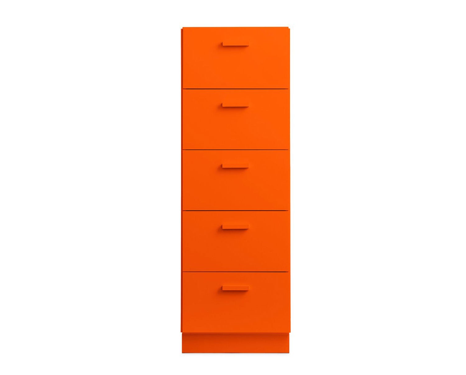 Relief Kommode Høj Orange | Sokkel
