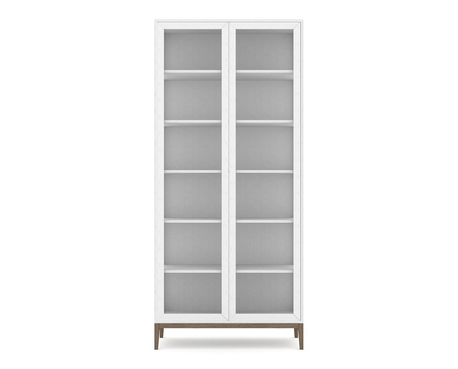 Edge-20-Vitrinskap-Hog-vit-valnot-735DB-BW