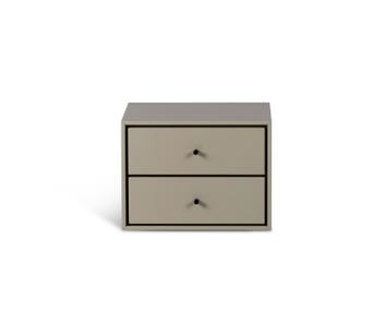 Volt-Nattduksbord-Beige-Svart